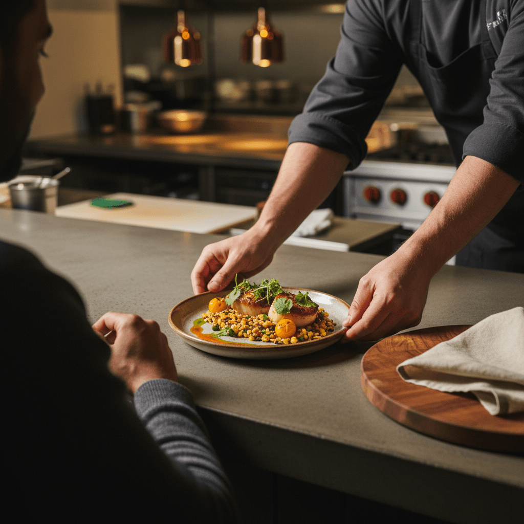 Food photography for restaurant content